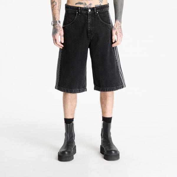 Šortky adidas Firebird Adicolor Denim Shorts True Black Denim 28