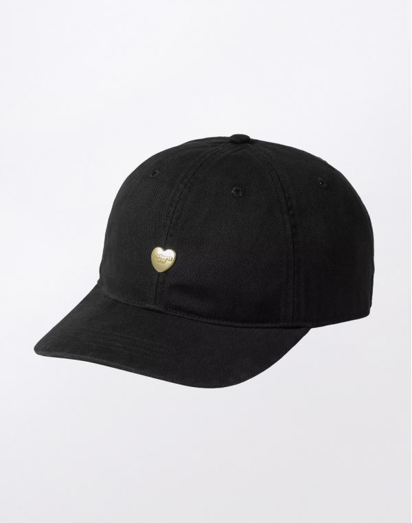 Carhartt WIP Heart Metal Cap Black/Black