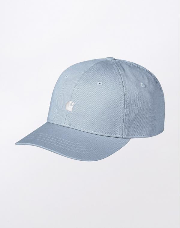Carhartt WIP Madison Logo Cap Air Sky/White