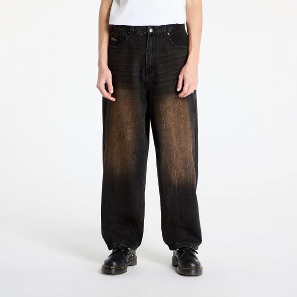 Džíny Wasted Paris M Sandblast Casper Faded Black 34