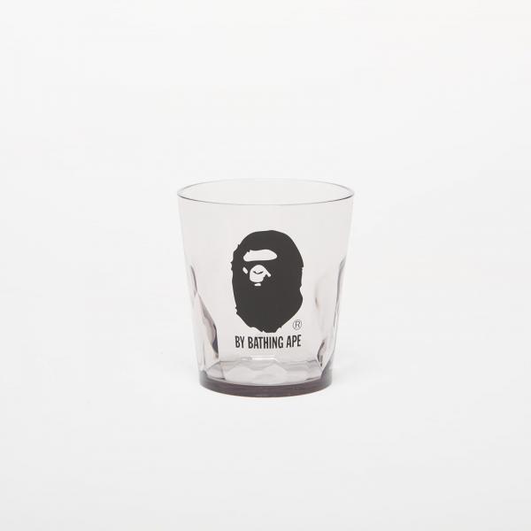 A BATHING APE Bape X Plakira - Ape Head Glass Black Universal