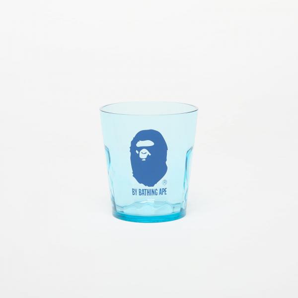 A BATHING APE Bape X Plakira - Ape Head Glass Blue Universal