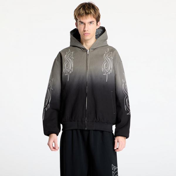 Bunda PLEASURES x Slipknot Star Hooded Jacket Grey M