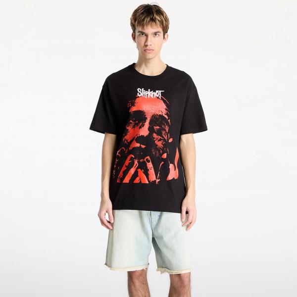 Tričko PLEASURES x Slipknot Face T-Shirt Black S