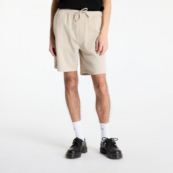 Šortky Hugo Boss Men's Waffle Shorts Beige L