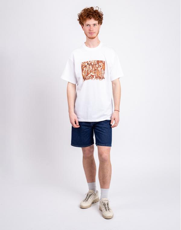 Tričko Carhartt WIP S/S Cai Arfon Bellis T-Shirt White