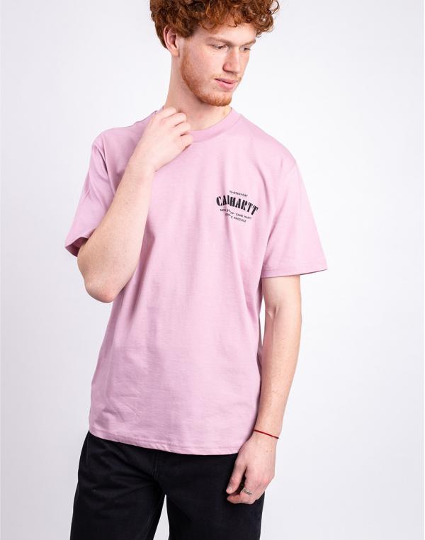 Tričko Carhartt WIP S/S Catalogue C Logo T-Shirt Hortensia