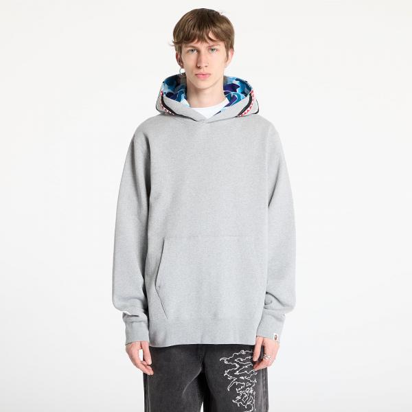 Mikina A BATHING APE Abc Camo Shark Pullover Hoodie UNISEX Gray S