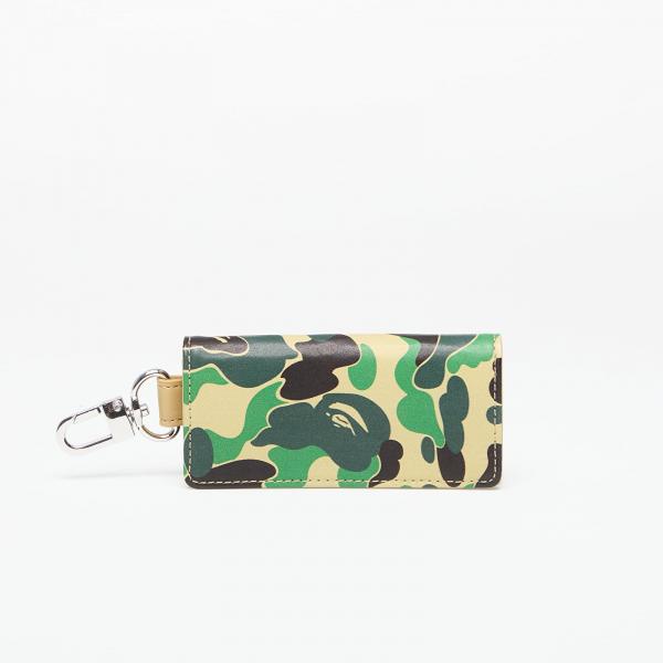 Pouzdro A BATHING APE Abc Camo Key Case Green Universal