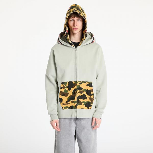 Mikina A BATHING APE 1St Camo Shark Full Zip Double Hoodie UNISEX OLD L