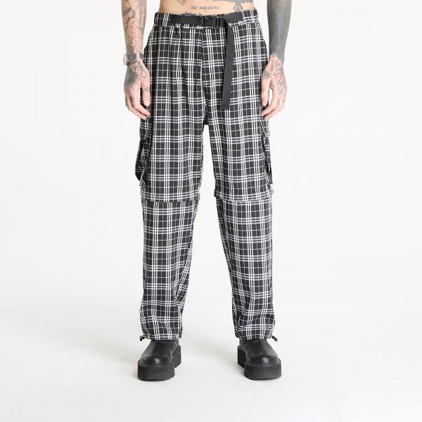 Kalhoty Wasted Paris M Yard Tartan Hunter Black/ White M