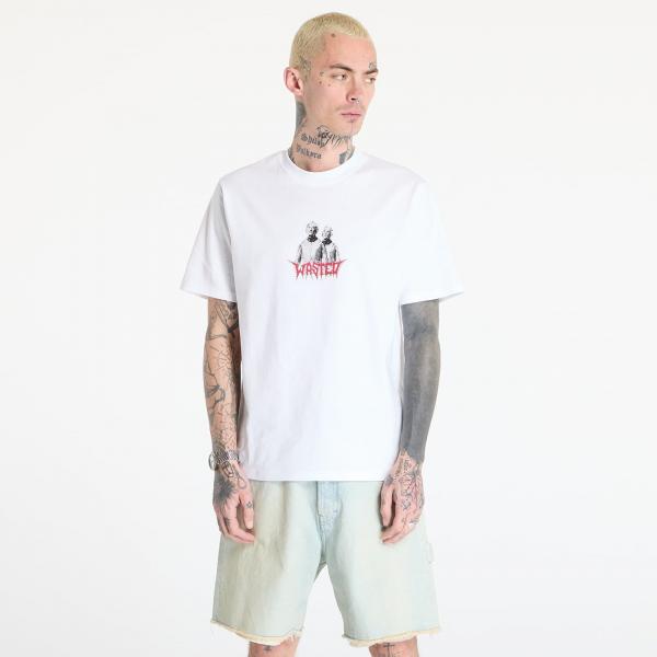 Tričko Wasted Paris M Pike T-Shirt White L