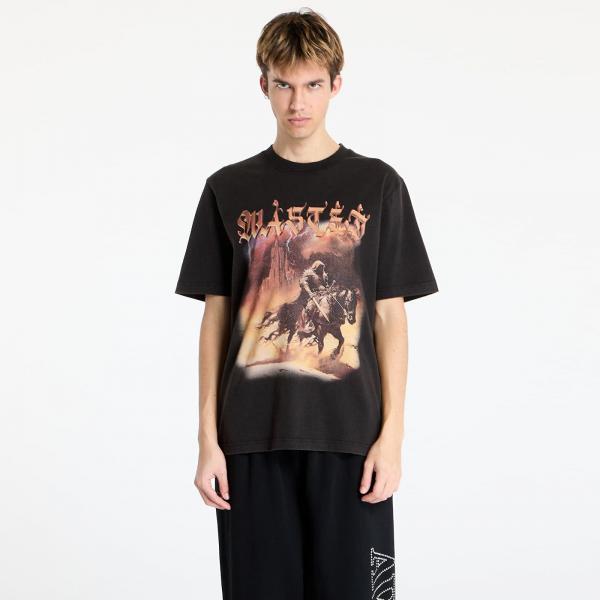 Tričko Wasted Paris M Mirage T-Shirt Faded Black S