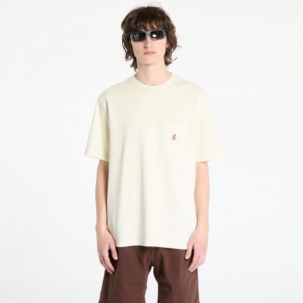 Tričko Gramicci One Point Tee Pigment Dyed Natural Pigment M