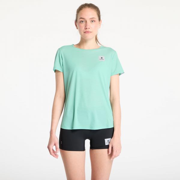 Tričko SAYSKY W Reactive Flow T-Shirt Green AOP L