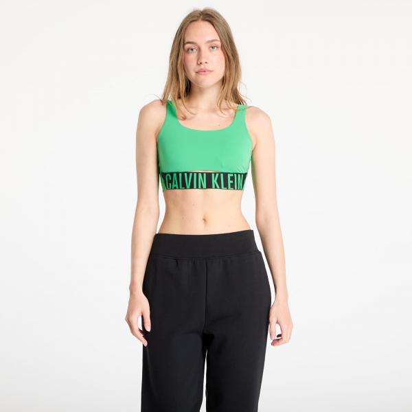 Podprsenka Calvin Klein Sport Intense Power Medium Mesh Bra Blossom Green S