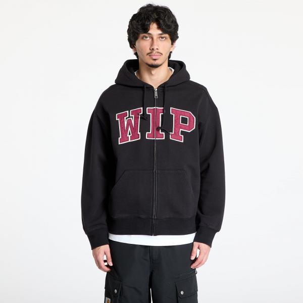 Mikina Carhartt WIP Hooded WIP Sweatshirt UNISEX Black Stone Washed L