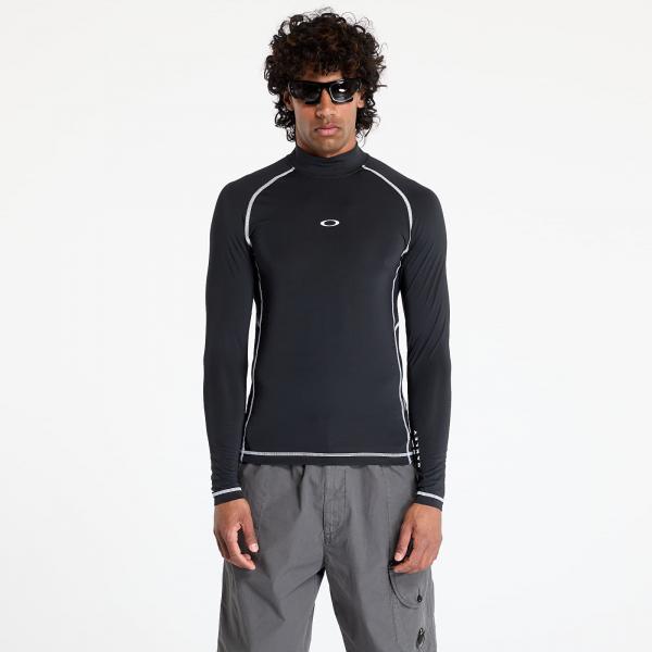 Tričko Oakley Bhodi Ellipse Rashguard Long Sleeve Tee Blackout M