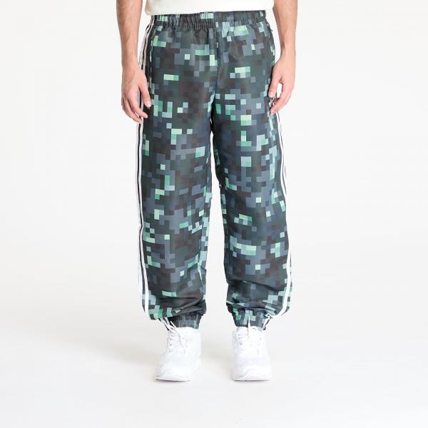 Kalhoty adidas x Minecraft Trackpant Green/ Silver Pebble/ Magic Lime S
