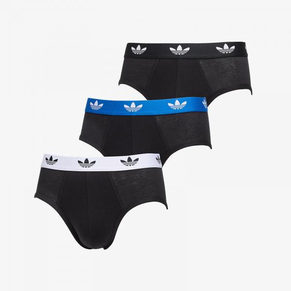 Boxerky adidas Brief 3-Pack Black XL