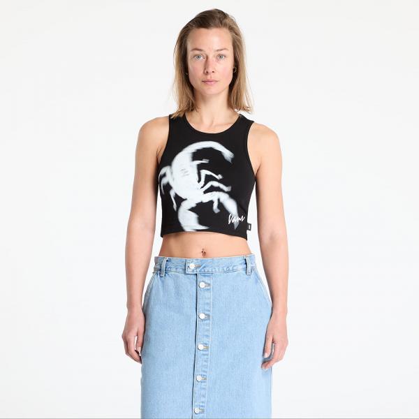 Tílko Vans Venom Fitted Crop Tank Black M