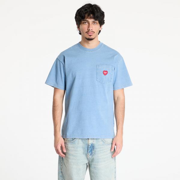 Tričko Carhartt WIP S/S Ingo Pocket T-Shirt UNISEX Light Blue Garment Dyed S