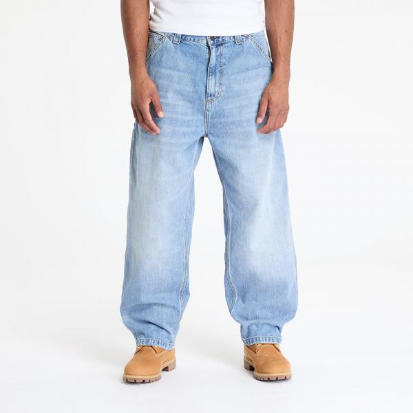 Džíny Carhartt WIP OG Single Knee Pant Blue Burst Washed M