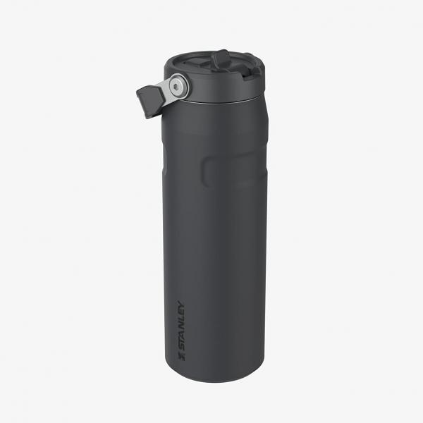 STANLEY The IceFlow™ Bottle Flip Straw 2.0 700 ml/24oz Black 2.0 0,75 l