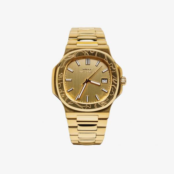 Hodinky A BATHING APE Type 10 Bapex Watch Gold Universal