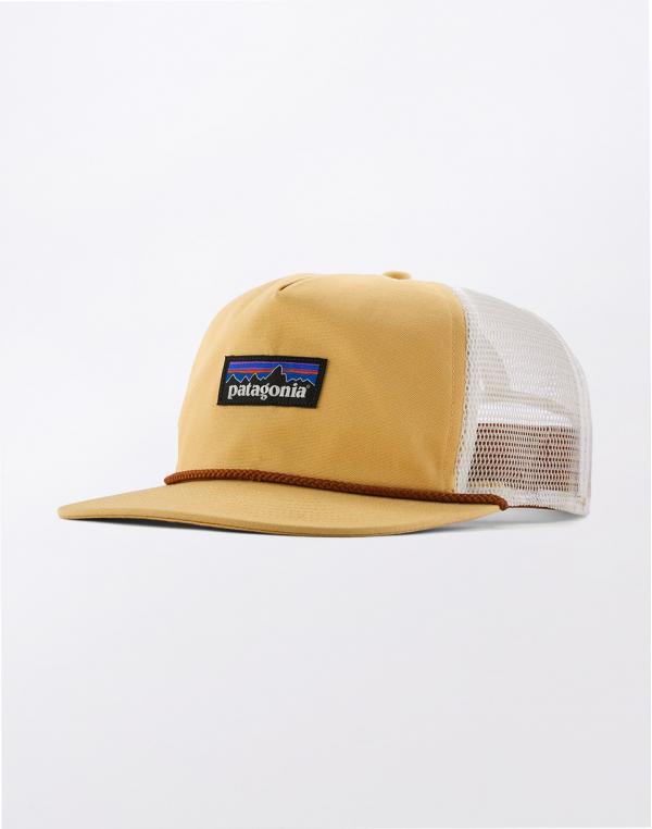 Patagonia Airfarer Cap P-6 Label: Beeswax Tan