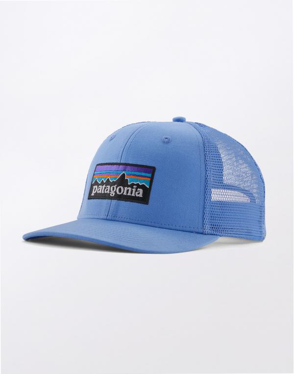 Patagonia P-6 Logo Trucker Hat Abundant Blue
