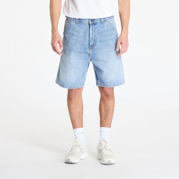 Šortky Carhartt WIP OG Single Knee Short Blue Burst Washed L
