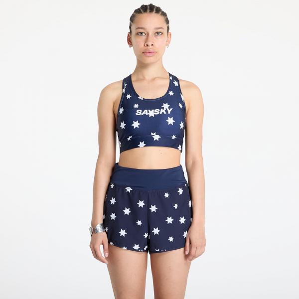 Podprsenka SAYSKY W Star Combat Sports Bra Blue/ White Aop S