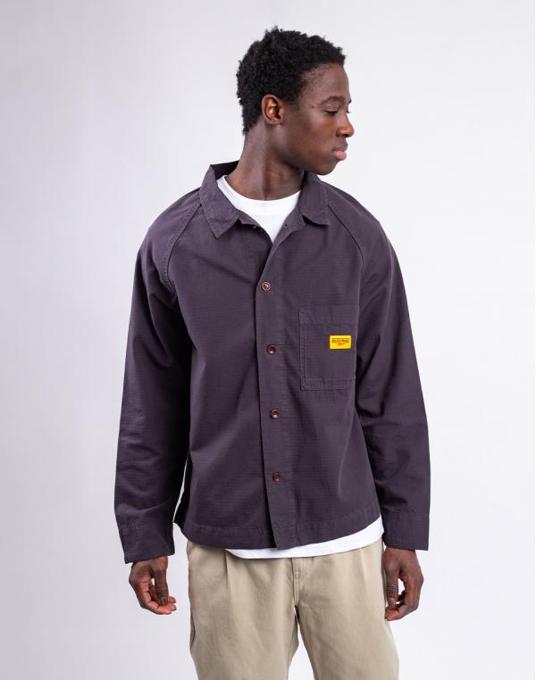 Service Works Ripstop Front Of House Jacket WASHED BLACK S
