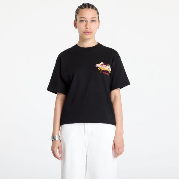 Tričko Carhartt WIP Crab Paint Short Sleeve T-Shirt UNISEX Black XS
