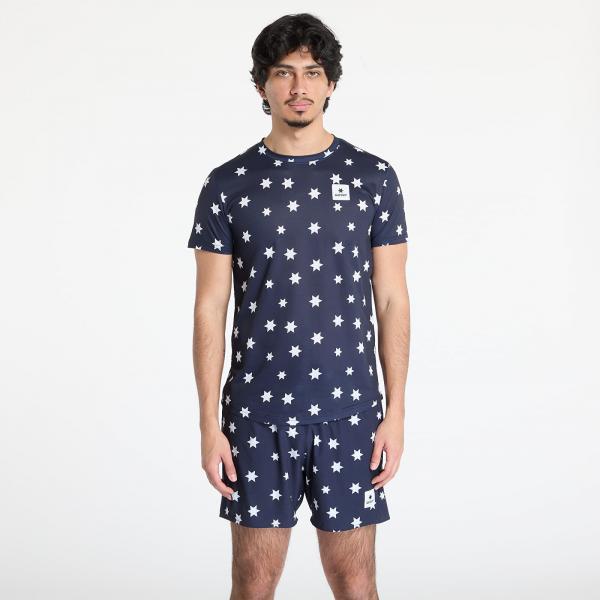 Tričko SAYSKY Star Combat T-Shirt Blue/ White Aop M