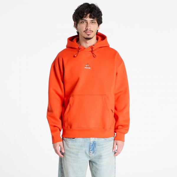 Mikina Nike ACG Therma-FIT Fleece Pullover Hoodie Picante Red/ Cinnamon/ Summit White L