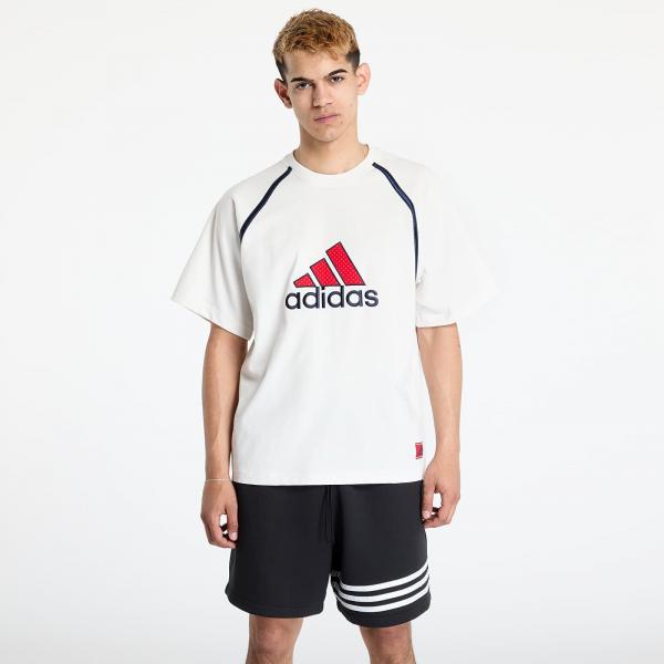 Tričko adidas Badge Tee Cloud White M