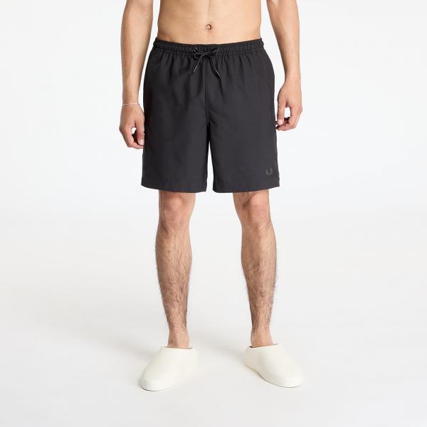 Plavky FRED PERRY Classic Swimshort Black/ Green L