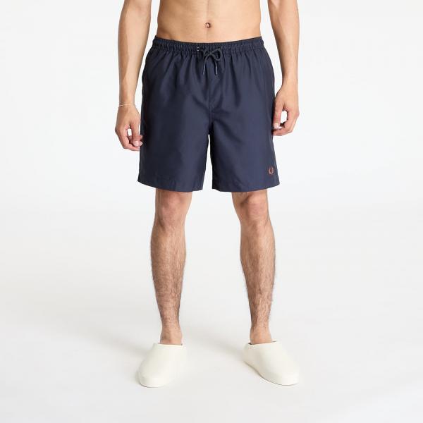 Plavky FRED PERRY Classic Swimshort Navy/ Cinnamon M