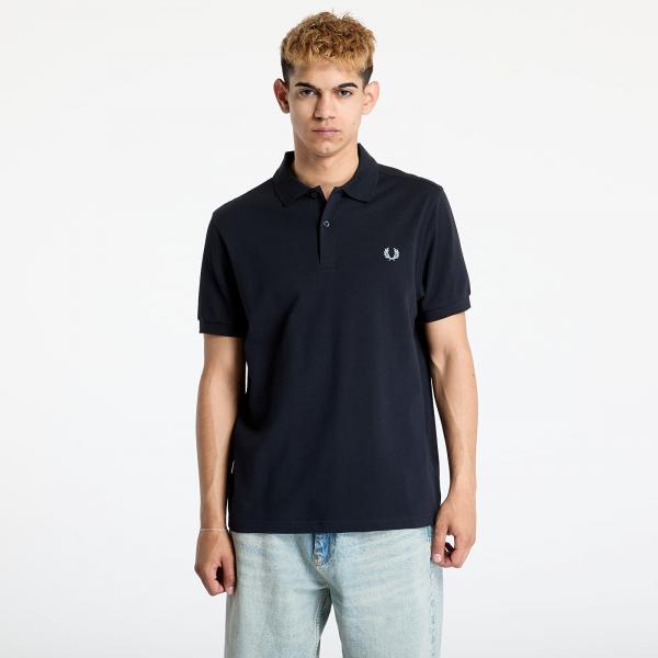 Tričko FRED PERRY The Fred Perry Shirt Navy/ Mint Blue M