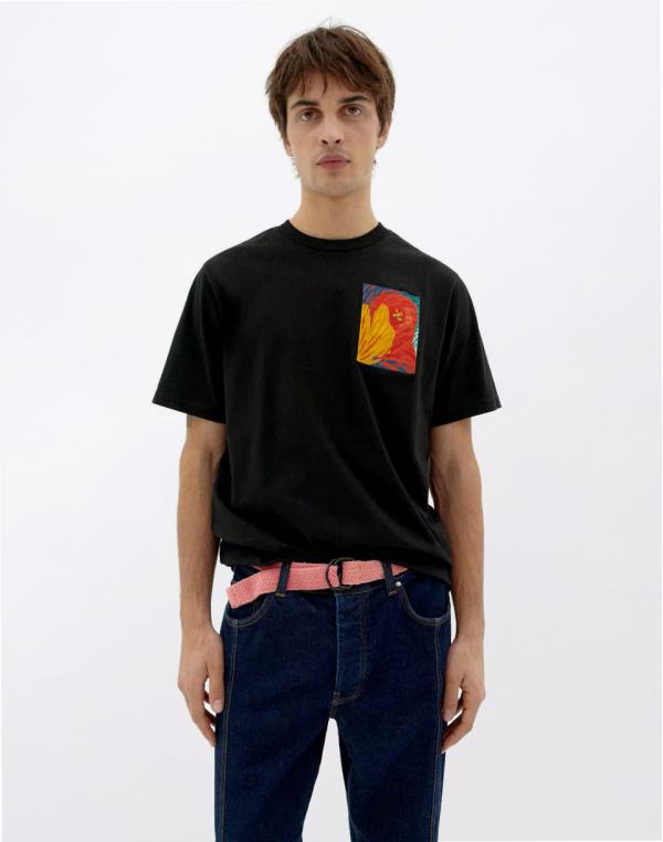 Tričko Thinking MU Abstract Zach T-shirt BLACK