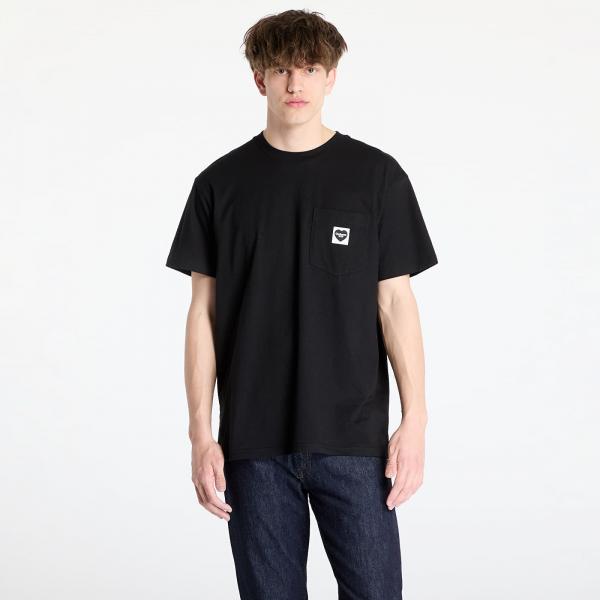 Tričko Carhartt WIP S/S Pocket Heart T-Shirt Black S