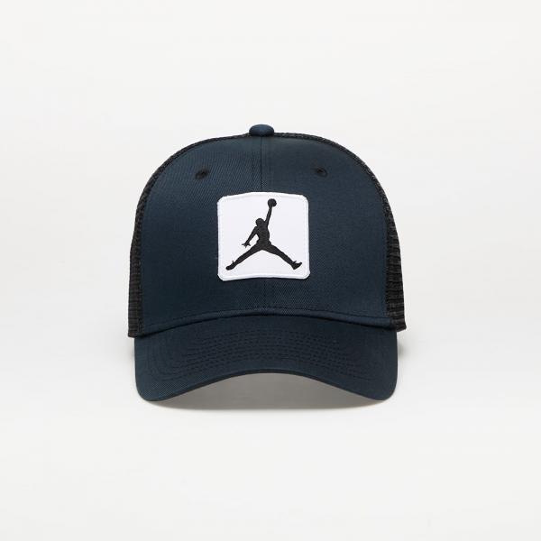 Kšiltovka Jordan Rise Structured Hat Black/ White M/L