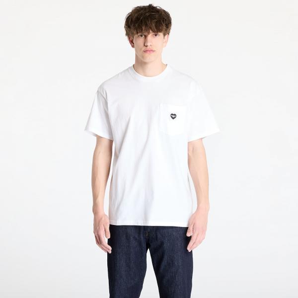 Tričko Carhartt WIP S/S Pocket Heart T-Shirt White/ Black XS