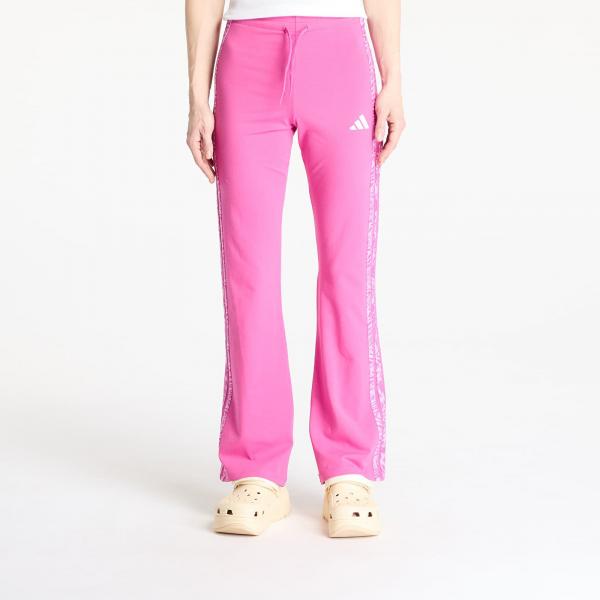 Legíny adidas Essentials 3 Stripes Print Cotton Leggings Semi Lucid Fuchsia S