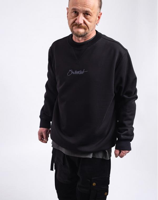 ONE OF XX Sheltersuit Logo Crewneck Sweat Black S