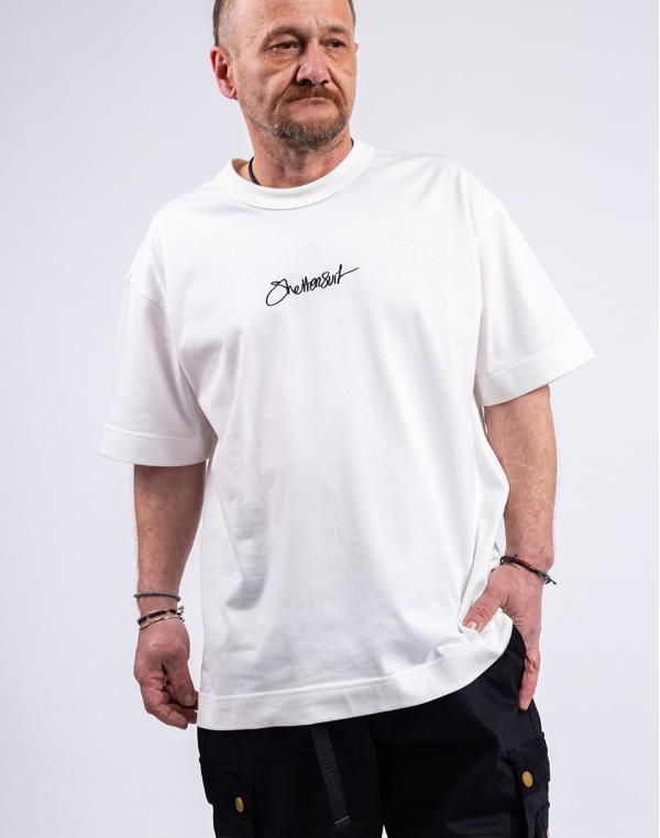 Tričko ONE OF XX Sheltersuit Logo T-Shirt Off-white