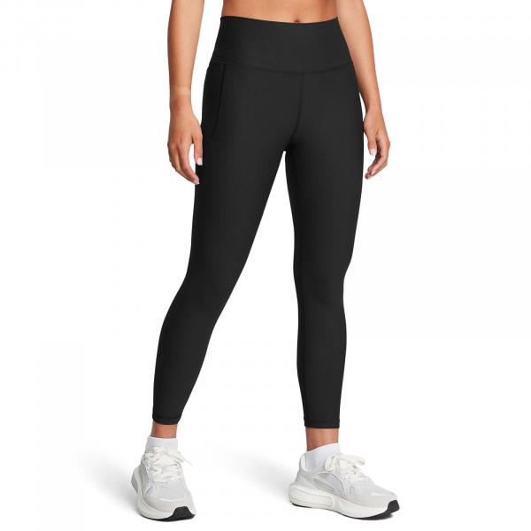 Legíny Under Armour Meridian Rib Ankle Leg Black/ Black XS