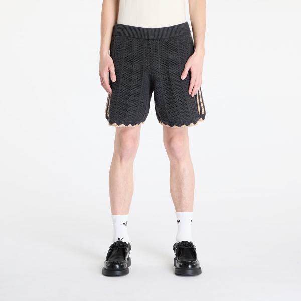 Šortky adidas x Clot Crochet Shorts Dark Grey/ Carbon S
